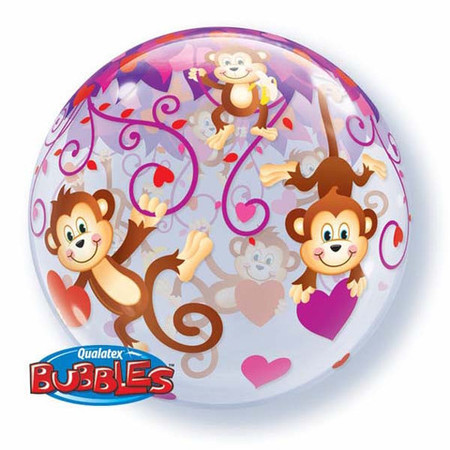 Love Monkeys Bubble Balloon Q40193