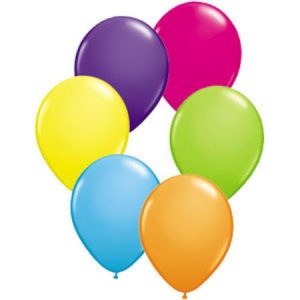 Tropical Assortment Latex Balloons Q25341