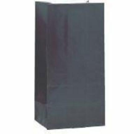 Party Bags Paper Black M59012