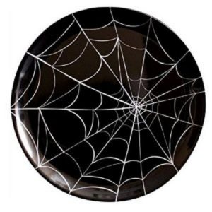 Spider Web Round Melamine Platter AM430061