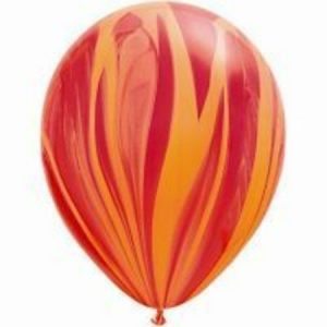 Orange Rainbow Latex Balloon Q91540