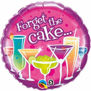 Forget The Cake Foil Balloon Q33331