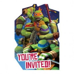 Teenage Mutant Ninja Turtles Invites AM491194