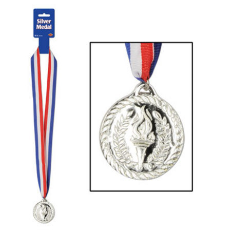 Silver Medal with Ribbon BE57907