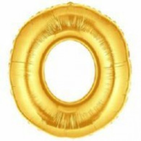 Megaloon O Gold Foil Balloon B15915