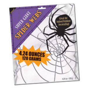Giant White Stretchable Spider Web AM240085