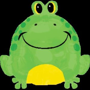 Happy Frog Junior Shape Foil Balloon ANA32448