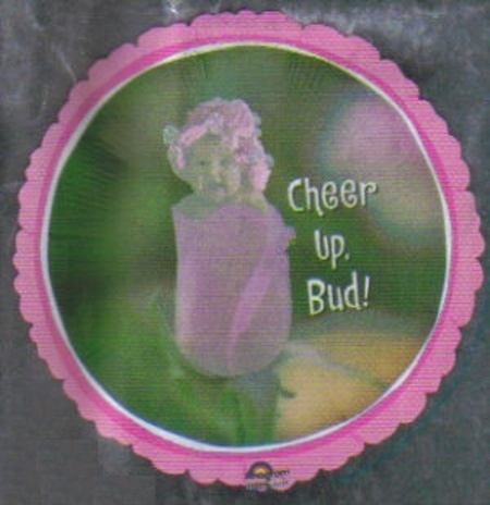Cheer Up Bud! Foil Balloon ANA05434