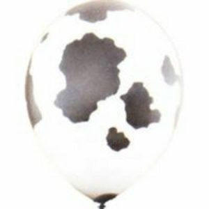 Holstein Cow White Latex Balloon Latex Balloon Q11633