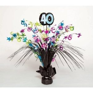 40th Birthday Tabletop Spray Decoration AM116351