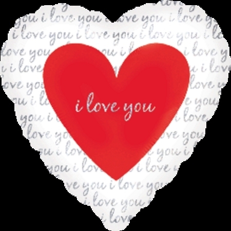 Love Sparkles Holographic Foil Balloon ANA18982