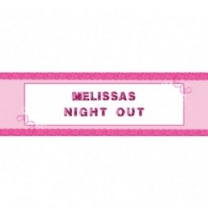 Girl's Night Out Personalised Giant Banner AM993643