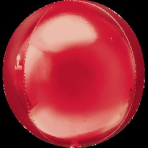 Red Orbz Ultrashape Foil Balloon ANA28203