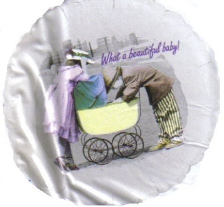 What A Beautiful Baby Foil Balloon Q32199