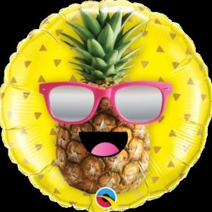 Mr Cool Pineapple Foil Balloon Q57271
