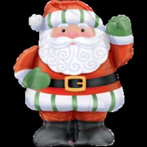 Whimsical Santa Foil Shape Balloon ANA07440