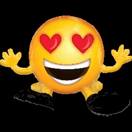 Sitting Emoticon Multi Balloon ANA34194