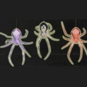 3-D Spider GID Foil Decorations AM67799