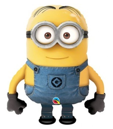 Minion Pull-Along Foil Shape Balloon Q17307