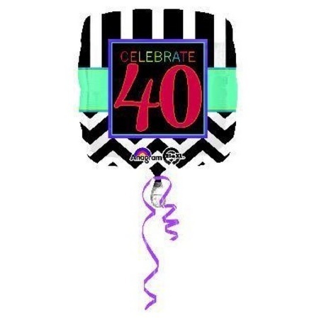 Birthday Celebration 40 Foil Balloon ANA28678