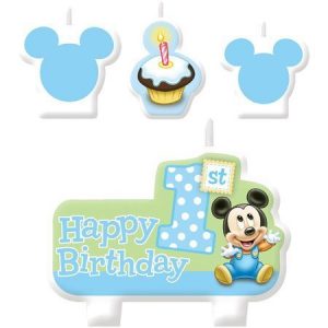 Mickey 1st Birthday Candle Set AM170179