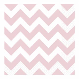 Pink Chevron Luncheon Napkins AM511492.109