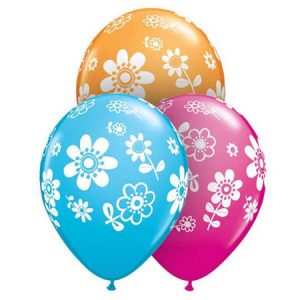 Contemporary Daisies Special Assortment Latex Balloons Q41264
