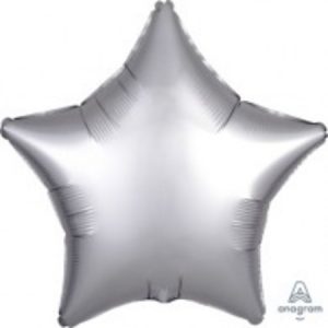 Star Platinum Satin Luxe Foil Balloon ANA36807