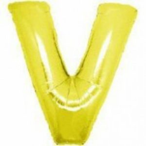 Megaloon V Gold Foil Balloon B15923