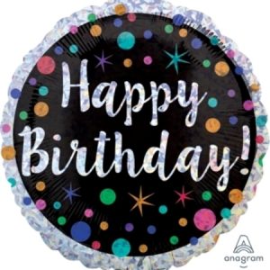 Polka Dot Birthday Foil Balloon ANA34549