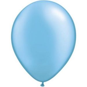 Azure Pastel Pearl Latex Balloons Q43768