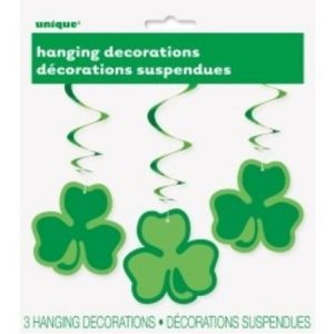 Clover 3 Swirl Decorations M62653