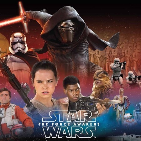Star Wars Episode 7 Plastic Tablecover AM811549