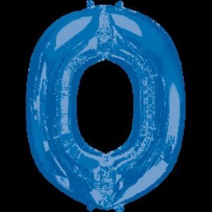 Blue Letter O Megaloon Foil Balloon ANA35429