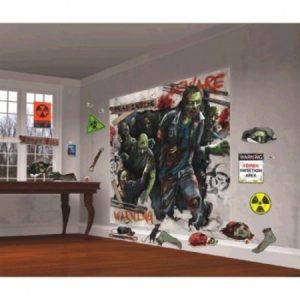 Zombie Wall Scene Setter Decorating Kit AM670373