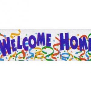 Welcome Home Giant Banner AM12213