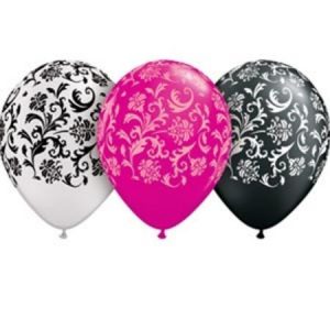 Damask Special Assortment Latex Balloon Q76881