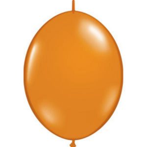 Mandarin Orange 12 inch (30cm) Q-Link Balloons Q65331