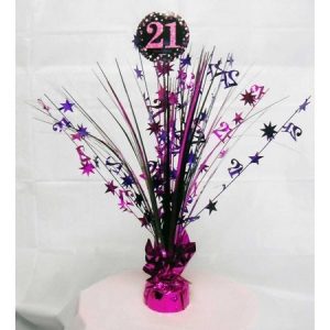 Pink Celebration 21 Spray Centrepiece AM9900583