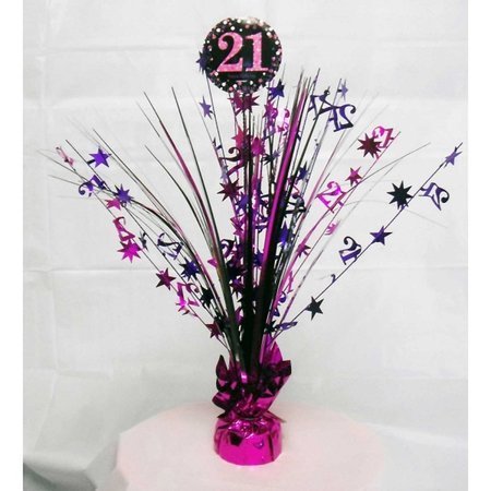Pink Celebration 21 Spray Centrepiece AM9900583