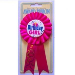 Birthday Girl Award Ribbon AM993019