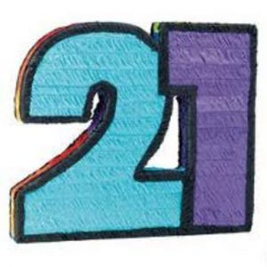 Number 21 Pinata AM19601
