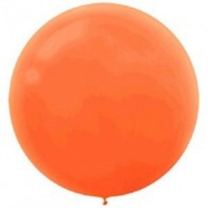 Orange Peel Round 24 inch (60 cm) Latex Balloon AM115910.05