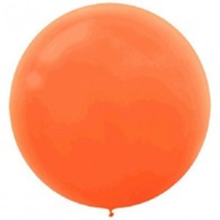 Orange Peel Round 24 inch (60 cm) Latex Balloon AM115910.05