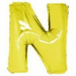Megaloon N Gold Foil Balloon B15914