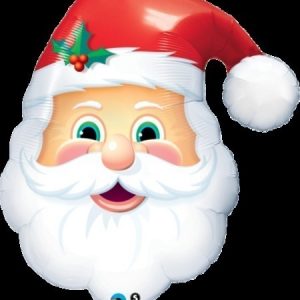 Jolly St Nick Foil Shape Balloon Q20566