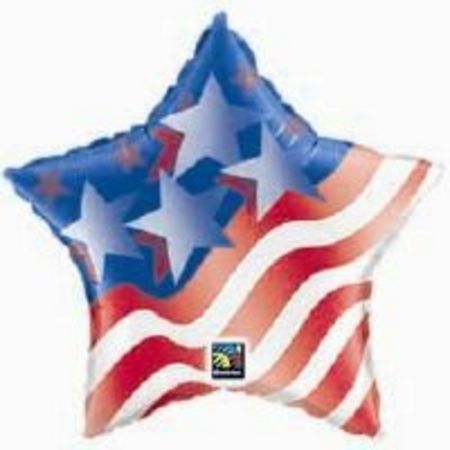 Stars & Stripes Foil Balloon Q23795