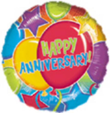 Anniversary Glitter Foil Balloon ANA07061