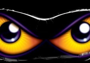 Spooky Eyes SW 40″ (102 cm) Supershape Foil Balloon Q58140