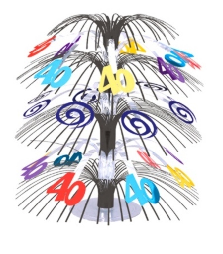 '40' Cascade Centrepiece Multicolour AM246047